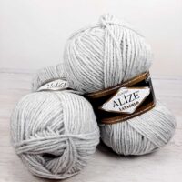 Алізе Ланаголд Класік (Alize LanaGold Classic) 100г/240м 684 світло-сірий