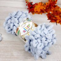 Алізе Пуффі (Alize Puffy) 100г/9,5м 416 сірий