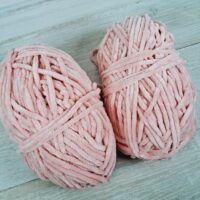 Сток велюр 100г/120м рожевий світлий