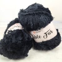 Ярнарт Фаблі Фур 100г/100м 988 чорний