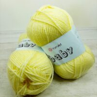 ЯрнАрт Бебі (YarnArt Baby) 50г/150м 7003 кремовий