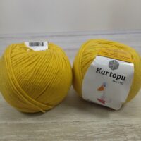 Картопу Амігурумі (Kartopu Amigurumi) 50г/165м К317 жовтий