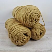 Сток акрил однотон 100г/190м темно-бежевий