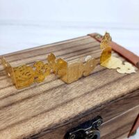 Куточок К-230 стара латунь 25*25*17мм