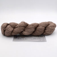 Газзал Вул Стар (Gazzal Wool Star Deep Taupe) 150г/120м 3850 коричнево-бежевый