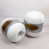 Візел Роксолана (Vizell Raksalana) 100г/530м 010 білий