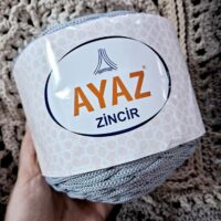Аяз Зінцір (Ayaz Zincir) 500г/110м 1195 сірий