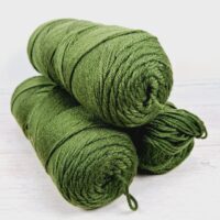 Сток акрил однотон 100г/190м хакі