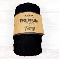 Шнур Преміум Ярнс Тері (Premium Yarns Terry) 250г/175м 8520 чорний