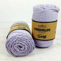 Шнур Преміум Ярнс Тері (Premium Yarns Terry) 250г/175м 8527 світла лаванда