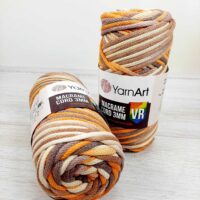 Ярнарт макраме Cord 3mmYarnArt VR 927 рижо-коричневий