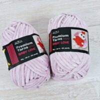 Преміум Ярнс Бебі Лав (Premium Yarns BABY LOVE) 50г/60м 349 припорошена троянда