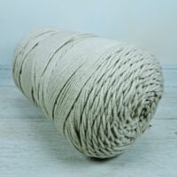 Сток акрил однотон 100г/190м сірий пастельний