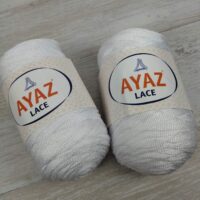 Аяз Лейс (Ayaz Lace) 250г/225м 1208 білий стрічка