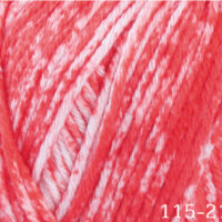 Гімалая Денім (Gimalaya Denim) 50г/140м 115-21 меланж червоний