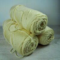 Сток акрил однотон 100г/190м айвори