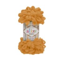 Алізе Пуффі (Alize Puffy) 100г/9,5м 336 помаранчевий