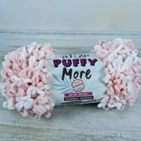 Алізе Пуффі Море (Alize Puffy More) 150г/11.5м 6272 білий персик