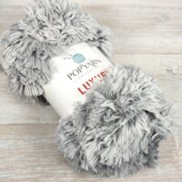 ПопЯрн Люкс (PopYarn Luxury) 200г/100м 915 попелястий меланж