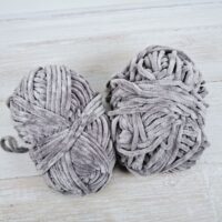 Сток велюр 100г/120м сірий