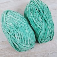 Сток велюр 100г/120м темна м'ята