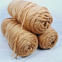 Сток акрил однотон 100г/190м какао