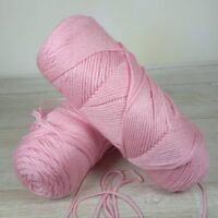 Сток акрил однотон 100г/190м мокко