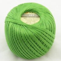 Ярнарт Лілі (YarnArt Lily) 50г/225м 6332 зелений