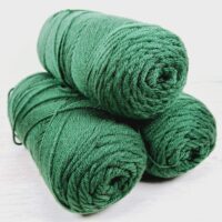 Сток акрил однотон 100г/190м зелений