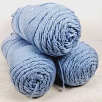 Сток акрил однотон 100г/190м сіро-блакитний