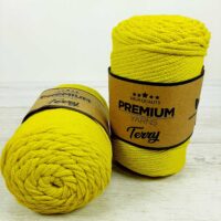 Шнур Преміум Ярнс Тері (Premium Yarns Terry) 250г/175м 8506 жовтий