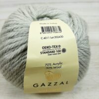 Газзал Вікінг (Gazzal Viking) 100г/100м 4011 світло-сірий
