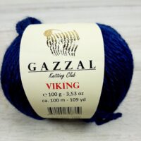 Газзал Вікінг (Gazzal Viking) 100г/100м 4019 темно-синій