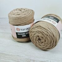 Ярнарт макраме Cord 5mmYarnArt 768 світлий беж