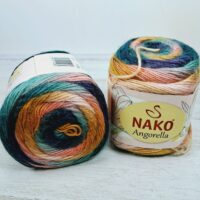 Нако Ангорела (Nako Angorella) 100г/400м 87573 райдуга