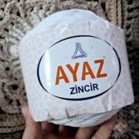 Аяз Зінцір (Ayaz Zincir) 500г/110м 1201 білий