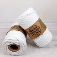Шнур Шикімікі Макраме Роуп (Shikimiki Macrame Rope) 3мм 200г/100м 1209 білий