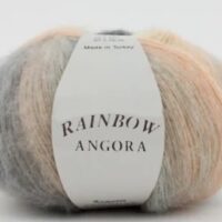 Візел Рейнбов Ангора (Vizell Rainbow Angora) 100г/550м 020 бежево-сірий
