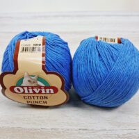 Олівін Котон Пунч (Olivin Cotton Punch) 50г/200м 1010 яскраво-блакитний