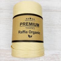 Преміум Ярнс Рафія (Premium Yarns Raffia Organic) 150г/230м 017 бежевий світлий