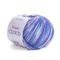 Ярнарт Клоуд (YarnArt Cloud) 100г/230м 5312 блакитно-фіолетовий
