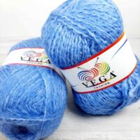 Вега Фешион (Vega Fashion) 100г/230м яскравий блакитний