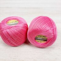 Ярнарт Ірис (YarnArt Iris) 20г/138м 915 рожевий