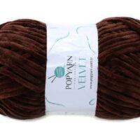 ПопЯрн Велвет (PopYarn Velvet) 100г/120м 011 шоколад