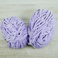 Сток велюр 100г/120м лаванда