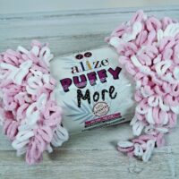 Алізе Пуффі Море (Alize Puffy More) 150г/11.5м 6267 рожевий