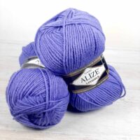 Алізе Ланаголд Класік (Alize LanaGold Classic) 100г/240м 851 барвiнок