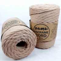 Шнур Шикімікі Макраме Корд (Shikimiki Macrame Cord) 5мм 500г/85м 305 какао