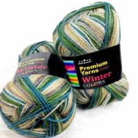 Преміум Ярнс Вінтер Колор (Premium Yarns Winter Colors) 100г/410м 804 сіро-блакитний