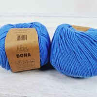 ФібраНатура Дона (Fibranatura Dona) 50г/115м 106-20 блакитний